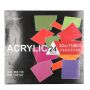 Factory direct sale 24 colors 20ml aluminum tube acrylic paint set for artist painting