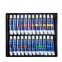 Amazon Hot Sell High Quality Free Sample 24 Colors Oil color Paint Set 12ml or 22ml Aluminum Tubes With Free Gifts Color Box