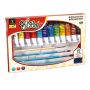 Wholesale In Stock Best Selling Non-toxic 12 Colours Art Fabric Color Paint