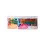 6 Colors 35 ml Watercolor Acrylic Paint For Artists With Plastic Paint Brush