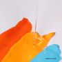 500ML / bottle Acrylic Paint Pigment Hand-Painted Wall Paint Artist Draw Painting Pigment 32 Color snon-toxic acrylic paint