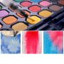 Wholesale In Stock 24 Colors Tin Box Solid Watercolor Paint Set With Free Gifts For Kids