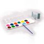Wholesale High Quality Washable 12 Colors Dry Water Color Cake For Aquarelle