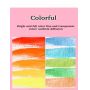 Glitter Metallic Solid Watercolor Paint Set 50 Tin Box with Water Brush and Nylon Hair Brush for Beginners