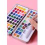 Professional 90 Colors Solid Watercolor Paints Set gift packing