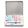 aquarelle watercolor paints set12/36Glitter Watercolor Paints Metallic Solid Colors Metal Case for Art Painting Watercolor