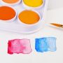 Factory wholesale 36 colors premium solid Non-toxic watercolor paint set