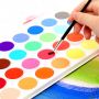 water color artist paint cake 12/18/24/36 assorted watercolor field sketch set with brush