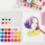 Non-toxic 12/16/24/36 Colors Watercolor Paint Water Color Paint Set For Artist Painting