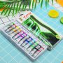 Wholesale Non-toxic Good Quality 12ml Aluminum Tube Packing Watercolor Paint
