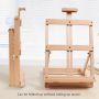 Factory Supplier Customized Tabletop Sketch Beech Easel Small Easel For Art Display