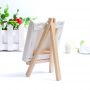 custom size mini Triangle wood tabletop display easel for drawing sketch