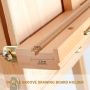Artist Painter easel box Portable Wooden french box ease Tripod French Easel Sketch Box