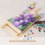 factory direct sale High Quality Portable adjustable tabletop wooden table easel