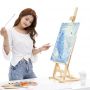 factory direct sale High Quality Portable adjustable tabletop wooden table easel