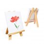 28cm tabletop mini art wood easel for canvas board painting drawing tools or phone holder
