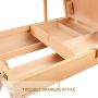 Artist Painter easel box Portable Wooden french box ease Tripod French Easel Sketch Box