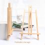 Best selling 30/40/50cm Mini Wooden Tabletop Easel adjustable artist paint easels