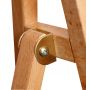 2022 hot sale high quality wooden art adjustable folding multifunctional display stand easel kids