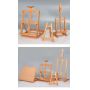 2022 hot sale high quality wooden art adjustable folding multifunctional display stand miniature easel