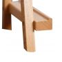 2022 hot sale high quality wooden art adjustable folding multifunctional display stand easel kids