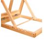 2022 hot sale high quality wooden art adjustable folding multifunctional display stand wooden easel wedding