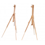 New Products Amazon Hot Sale Portable Folding 1.85m Beech Artist Easels for Painting