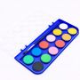 Watercolour Paint Set, 12 Pretty Colors Watercolor Cake Set with Classic Paint Brush, Idea for Kids and Adult