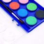 Watercolour Paint Set, 12 Pretty Colors Watercolor Cake Set with Classic Paint Brush, Idea for Kids and Adult