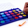 Watercolour Paint Set, 36Pretty Colors Watercolor Cake Set with Classic Paint Brush, Idea for Kids and Adult