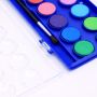 Watercolour Paint Set, 16Pretty Colors Watercolor Cake Set with Classic Paint Brush, Idea for Kids and Adult