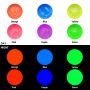 Acrylic Paint Set of 6 Neon Glow in the Dark Paint, 2 Ounce/59ml Paint for Art Paint, Decorate, and many surface