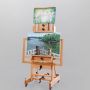 2020 High quality beech bracket/wooden painters' easels/wooden drawing stand for wholesale