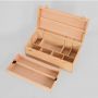2020 hot selling art Supply Wood Easel Box for painting and storing