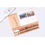 2021 double Drawer Wood Art Storage Box for pastel pencil