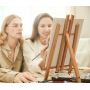 2021 50cm Tall beech wood portable Counter top display easel for magazine