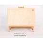 2021 Amazon Small Laptop Wooden H-Frame Studio Easel for painting and displaying