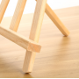 2021 21*28cm Natural Color Wood Display Easel for Painting and Craft