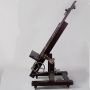 2021 Top quality Professional Master Large hand-operated nut brown double rocker beech wooden easel with four wheels