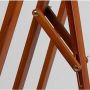 2021 2021 Art supply High quality Nut brown A-frame wooden easel for painting