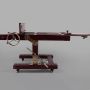 2021 Top quality Professional Master Large hand-operated nut brown double rocker beech wooden easel with four wheels