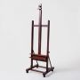 2021 Amazon Walnut Heavy Duty H-Frame Adjustable Tilting Artist Easel with Artist Storage Tray