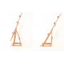 2021 New Beech Wood Muti-Function Artist Easel for professional painting