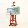 2021 New Walnut high quality Versatile Studio H-Frame Easel for Artist