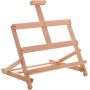 Artists Small Beechwood Adjustable Tabletop Painting Display Easel