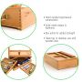 Heavy Duty Tabletop Wooden H-Frame Studio Easel Portable Sturdy Table Desktop Holder Stand
