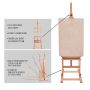 Medium Wooden H-Frame Studio Easel With Artist Storage Tray