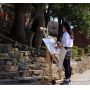 Art Master Multi-Function Studio Artist Wood Floor Easel For Artist Painting