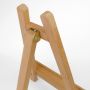 Multifunction Art Supply Small Elm Beechwood Tabletop Wood Display Artist Triangle A-Frame Easel For Painting