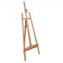 high quality solid beech wood portable wooden easel for artist and advertising